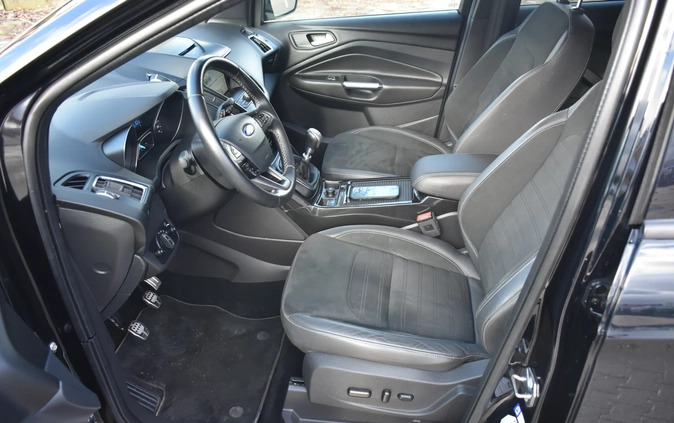 Ford Kuga cena 71900 przebieg: 97000, rok produkcji 2017 z Koło małe 254